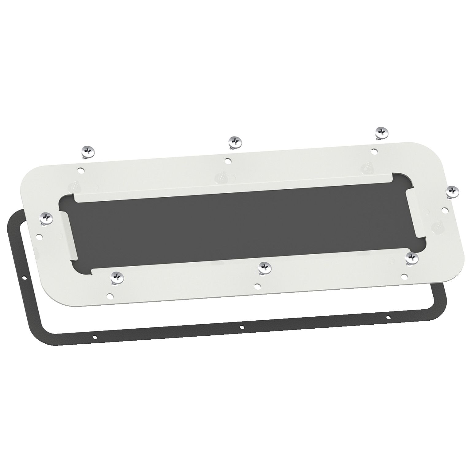 Schneider Electric PanelSeT Accessoires Series RAL 7035 Gland Plate, 30mm H, 360mm W for Use with Spacial S3D
