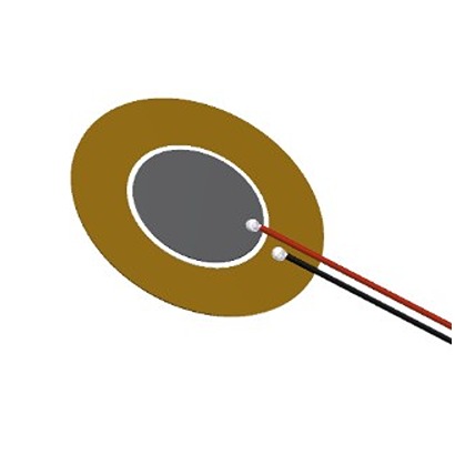 PUI Audio Lead Wire Piezo Buzzer, 15 x 15 x 0.18mm, 30V Max