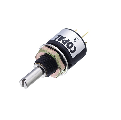 Nidec Components Rotary Potentiometer 1-Gang, JC10-000-202N