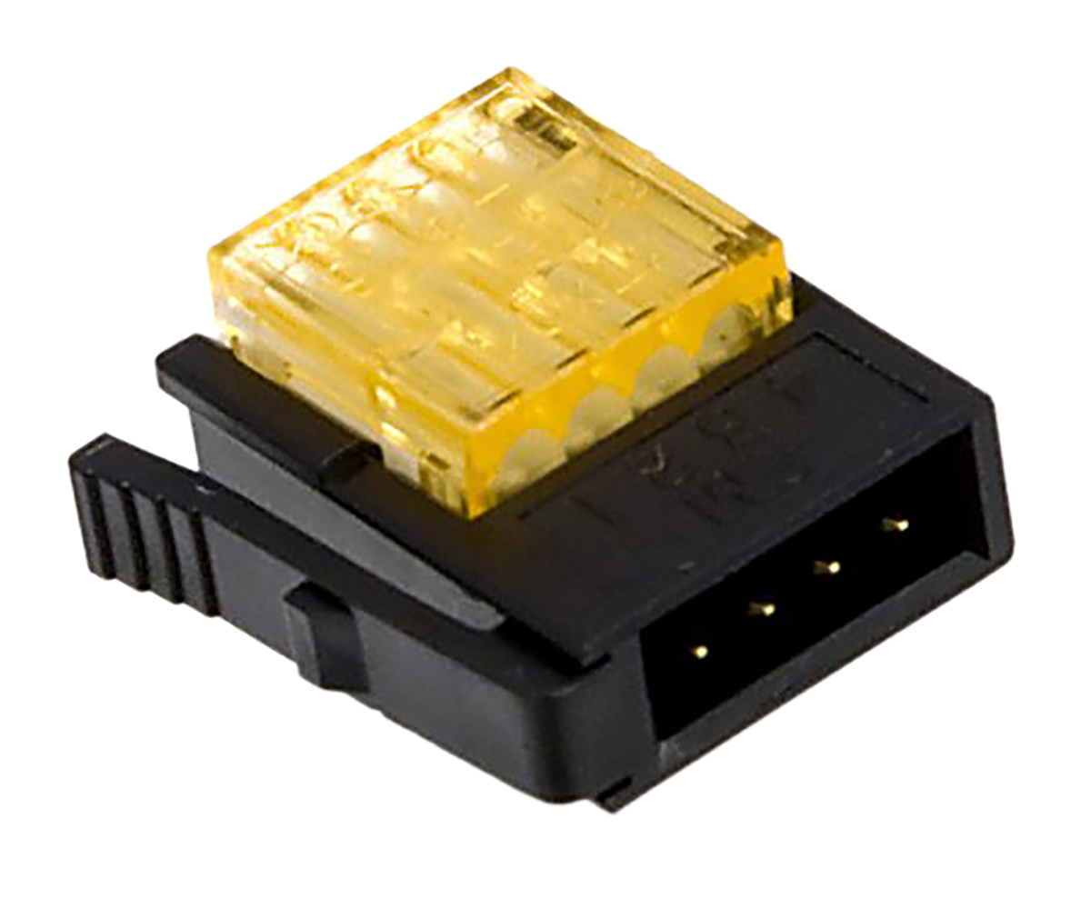 3M 4-Way IDC Connector Plug for Cable Mount, 1-Row