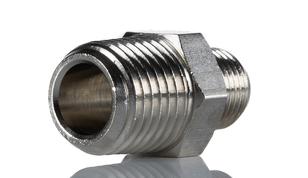 SMC Female Pneumatic Quick Connect Coupling, BSPT R 1/4 Male, BSPT R 1/8 Male Threaded