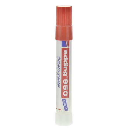 Edding Red 10mm Broad Tip Paint Marker Pen for use with Metal