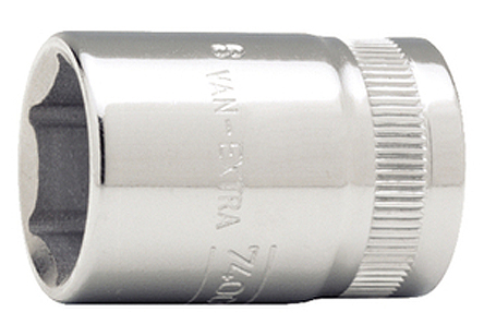 Bahco 3/8 in Drive 11mm Standard Socket, 6 point, 25.5 mm Overall Length