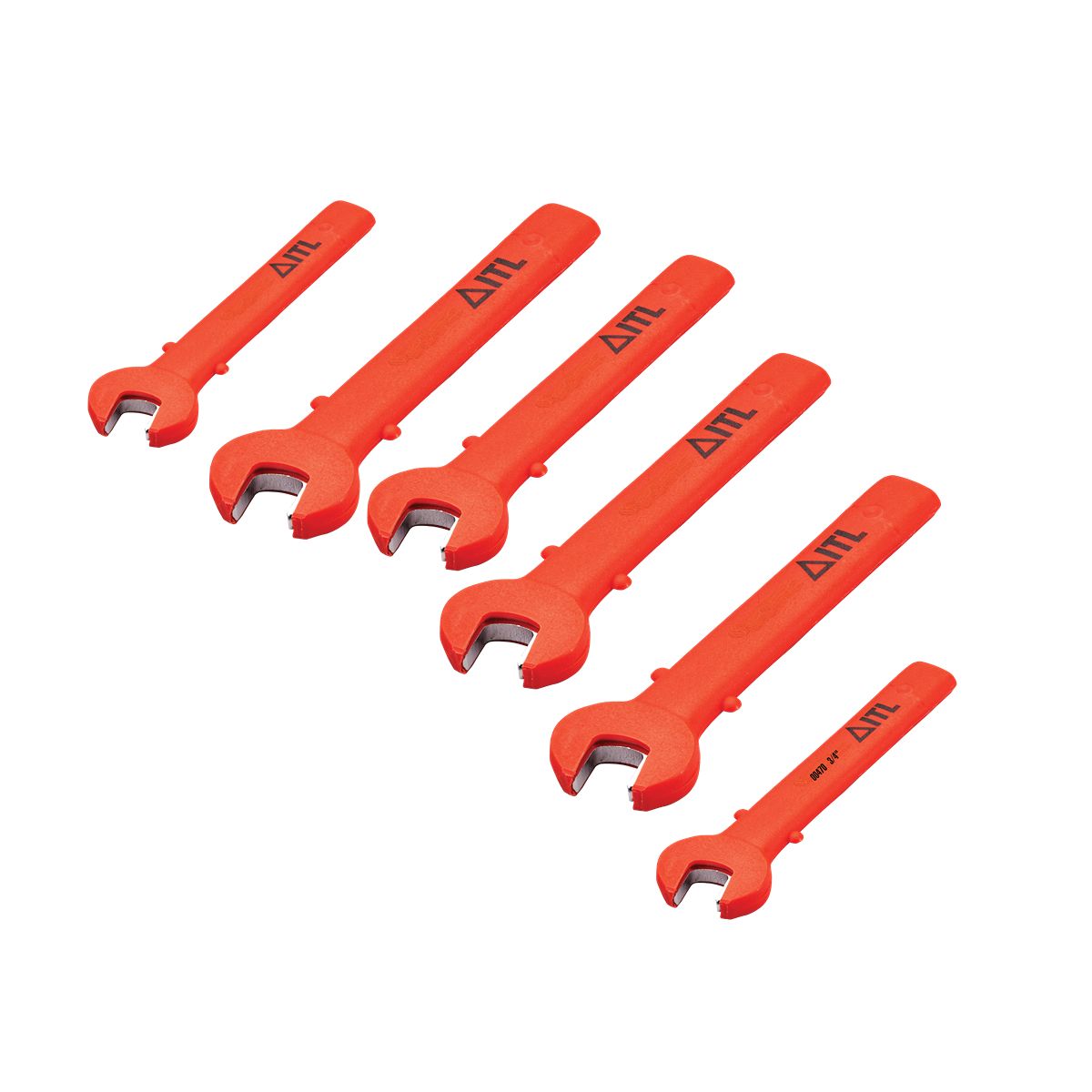 ITL Insulated Tools Ltd 6-Piece Open Ended Spanner Set, VDE/1000V