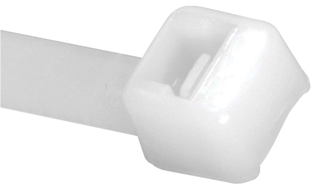 Panduit Cable Tie, Locking Cable Tie, 71mm x 1.8 mm, Natural Nylon, Pk-100