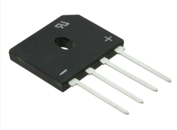 Vishay Bridge Rectifier, 6A, 800V, 4-Pin