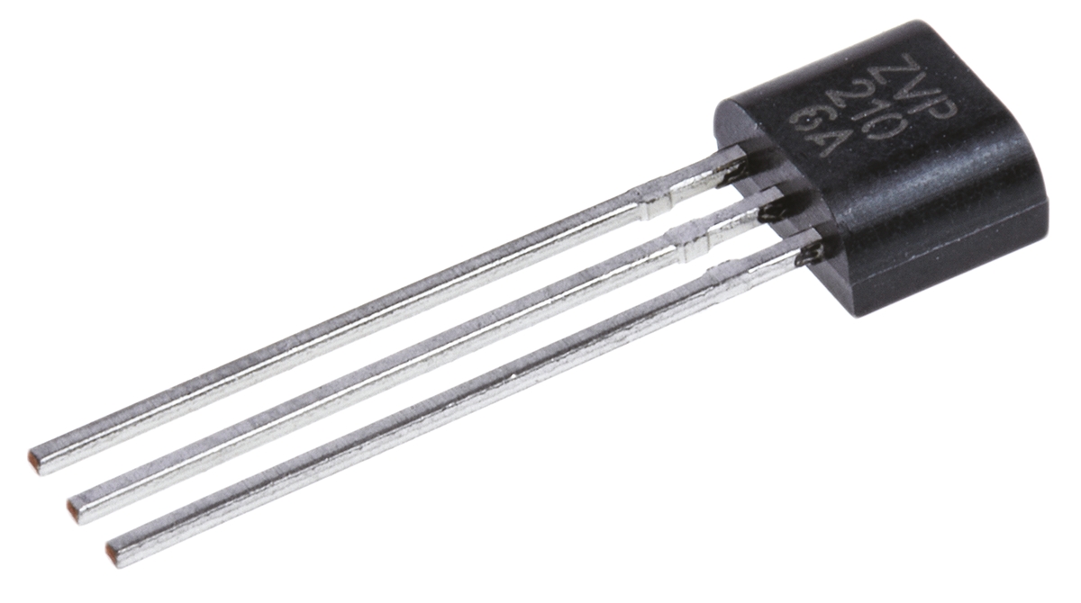 DiodesZetex Type P-Channel MOSFET, 280 mA, 60 V Enhancement, 3-Pin E-Line