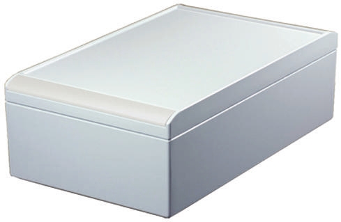 ROLEC aluCASE Grey Die Cast Aluminium Enclosure, 280 x 170 x 90mm