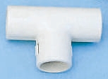 Schneider Electric T Piece, Conduit Fitting, 16mm Nominal Size, PVC, Grey IP40 rating