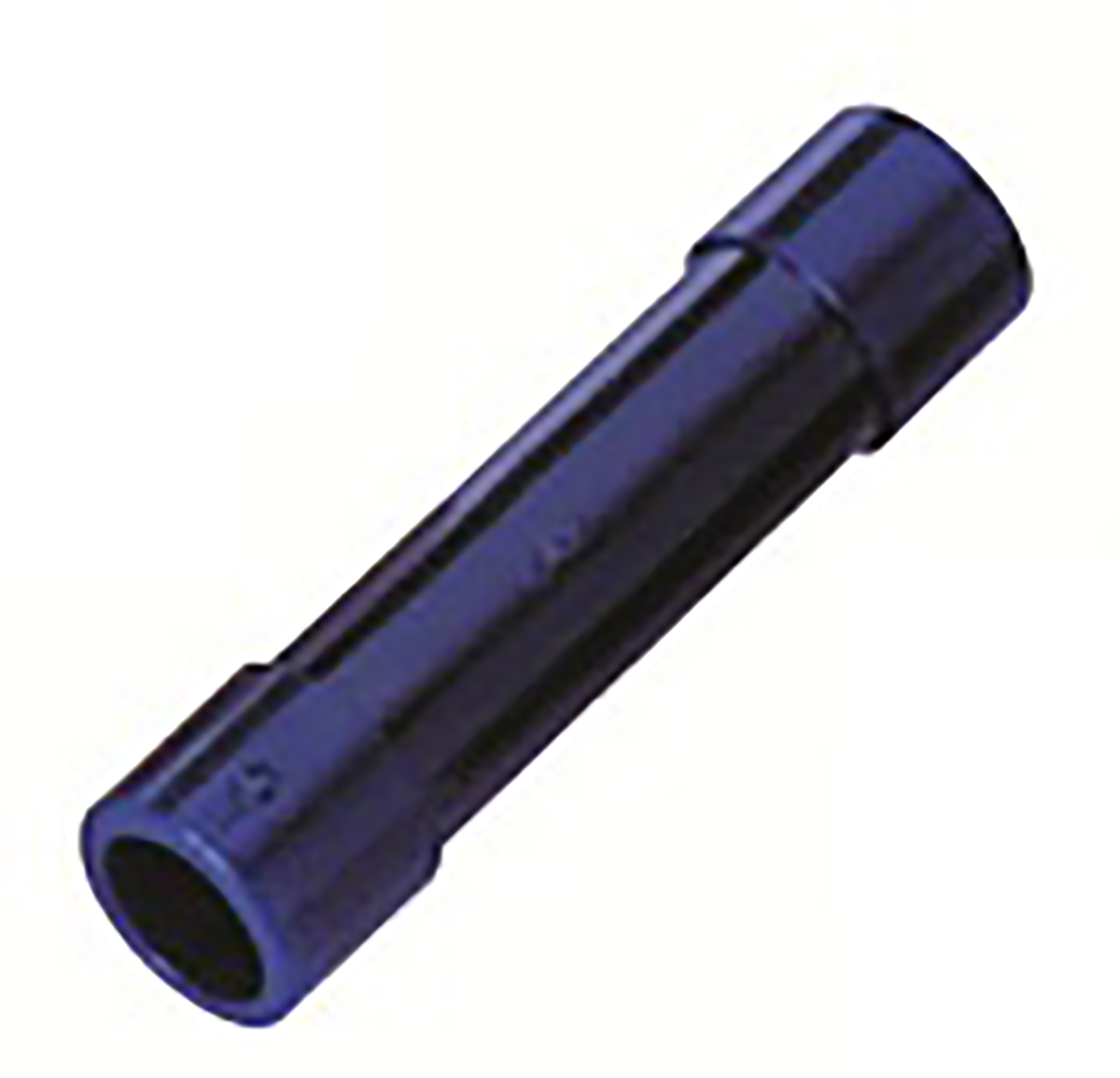 RS PRO Insulated Crimp Blade Terminal 26mm Blade Length, 1.5mm² to 2.5mm², 16AWG to 14AWG, Blue