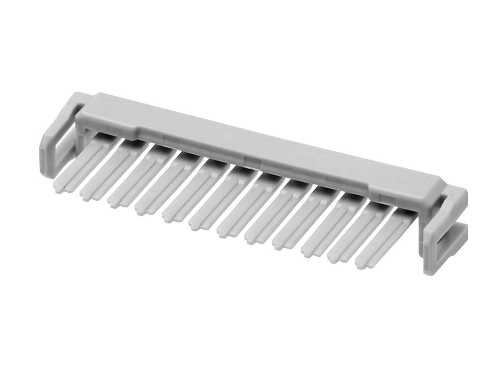 Molex 21452 Series Straight Through Hole PCB Header, 11 Contact(s), 1.25 mm Pitch, 1 Row, Shrouded