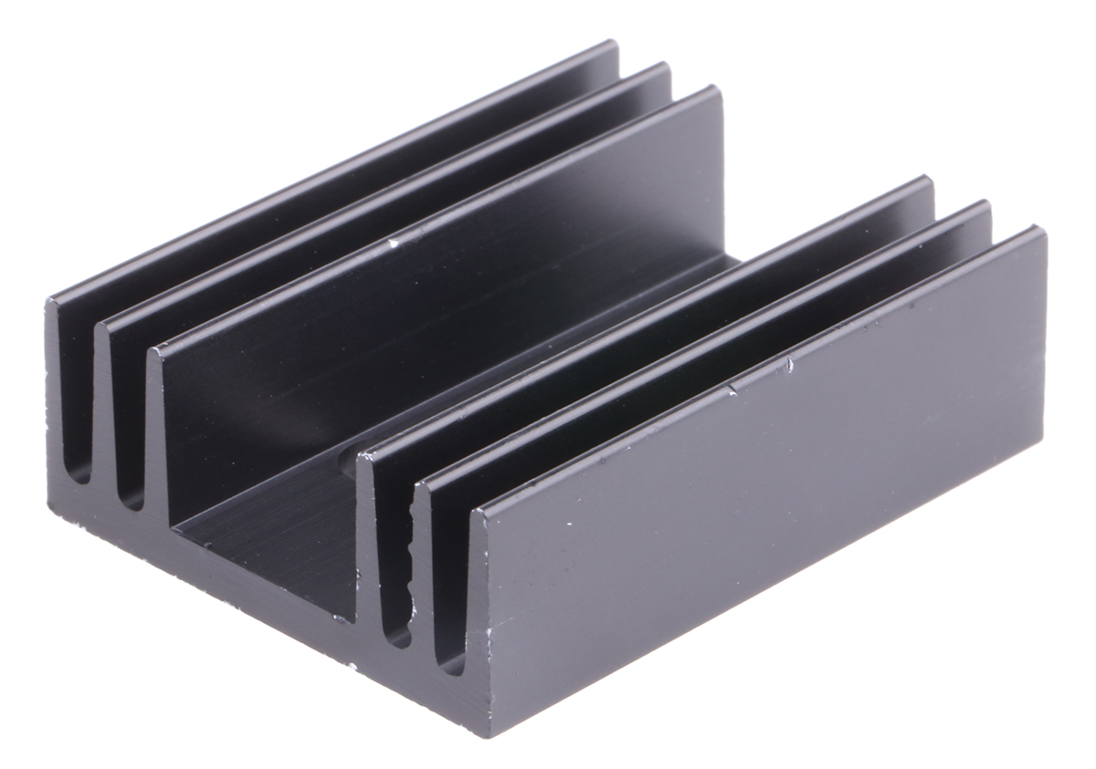 Fischer Elektronik Heatsink, 11.6K/W, 37.5 x 29 x 11.5mm, Clip, Screw