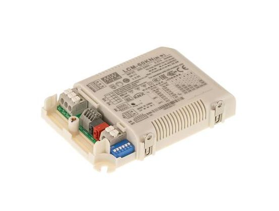 MEAN WELL LED Driver, 42 V, 57 V, 67 V, 86 V, 90 V Output, 60W Output, 1.4 A, 1.05 A, 500 mA, 600 mA, 700 mA, 900 mA