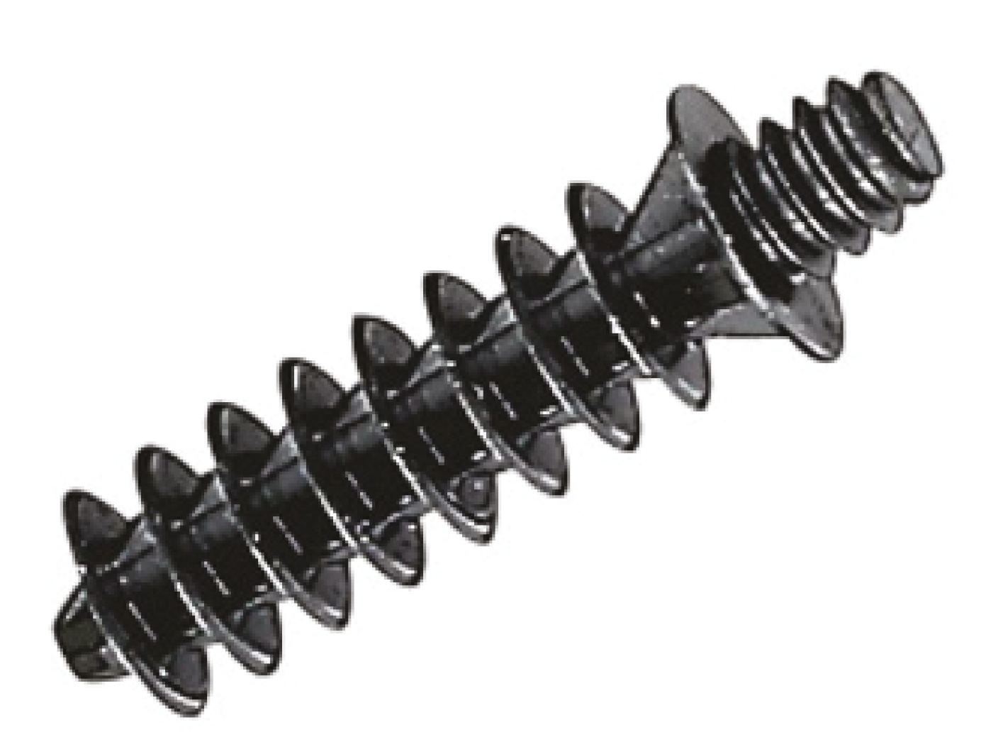 Legrand Black Nylon Wall Plug, 10mm fixing hole diameter