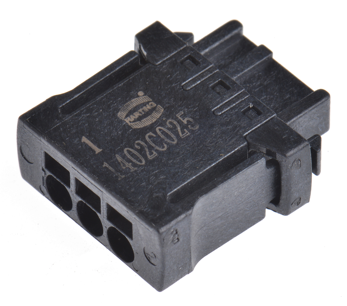 HARTING, 2.54mm Pitch, Har-Flexicon, 3 Way, Vertical, Pluggable Terminal Block, Plug, Cable Mount, Screw Termination,