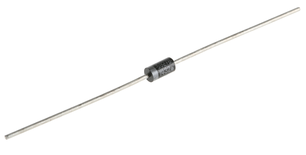 onsemi, 12V Zener Diode 5% 3 W Through Hole 2-Pin DO-41
