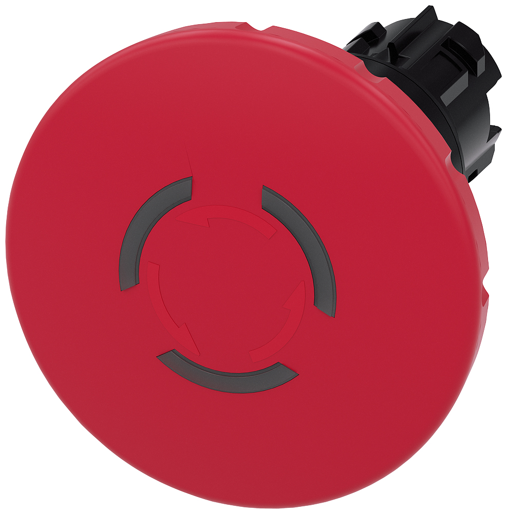Siemens SIRIUS ACT 3SU10 Series, Twist Release, Emergency Stop Push Button Head