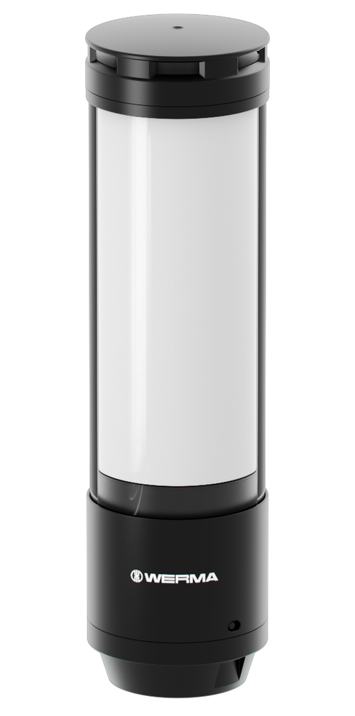 Werma eSIGN Series Multicolour Signal Tower, 9 Lights, 24 V, Base Mount, Tube Mount