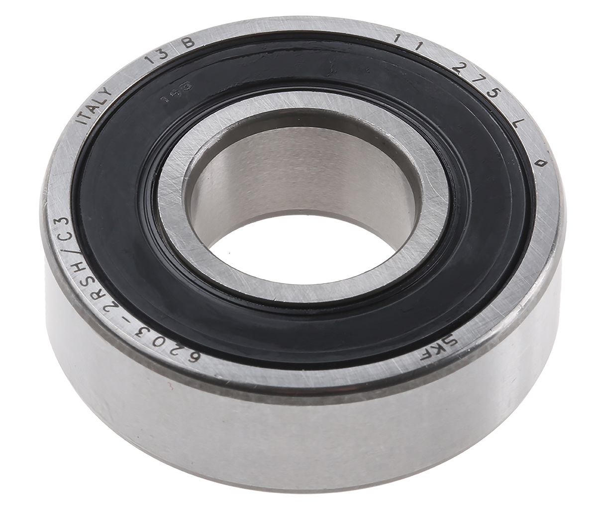 SKF 6203-2RSH/C3 1 Row Ball Bearing - 17 mm ID, 40 mm OD