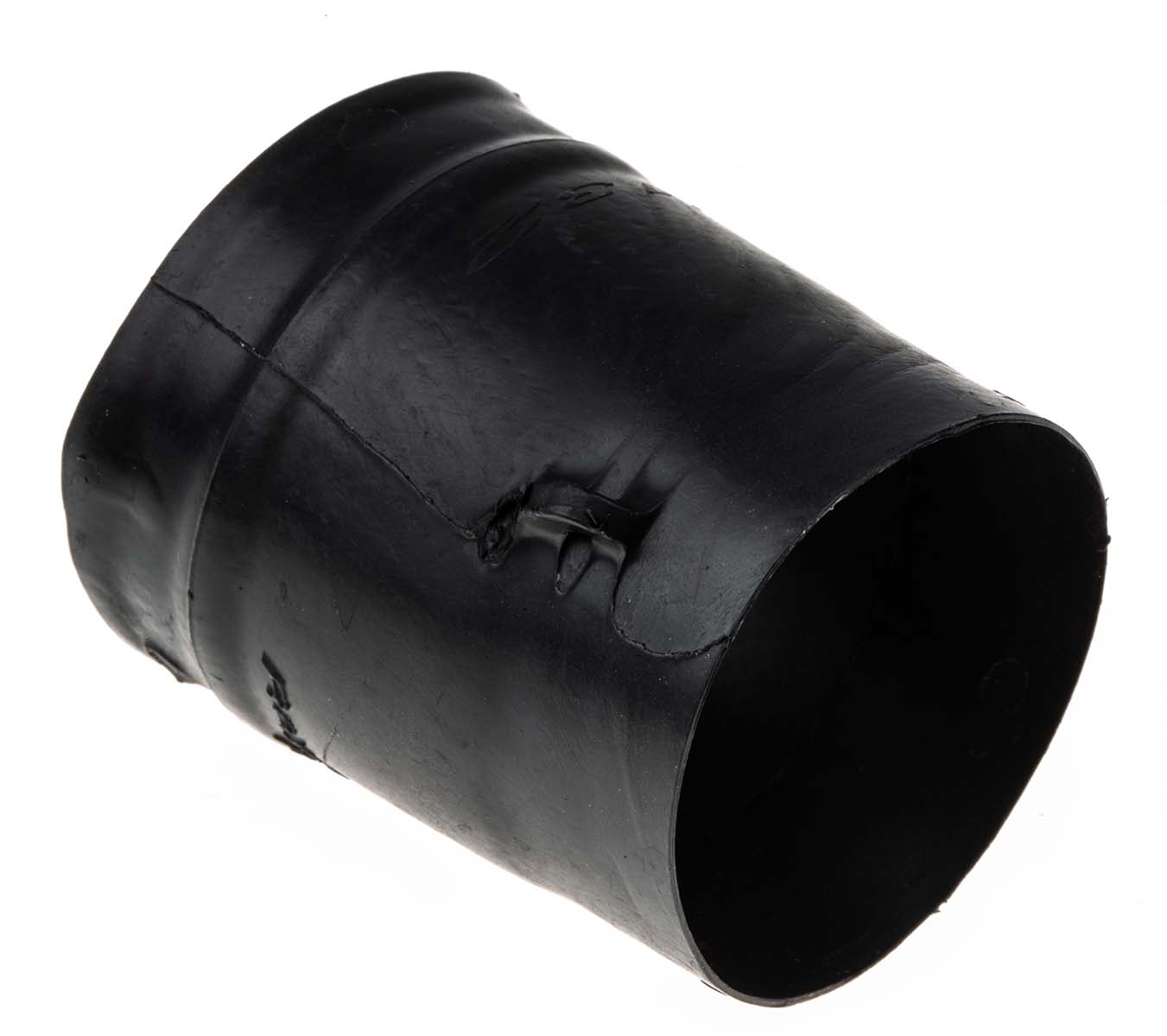 TE Connectivity Straight Black, Fluid Resistant Elastomer, 30mm