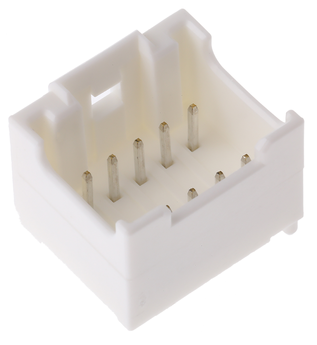 Molex MicroClasp Series Straight Surface PCB Header, 10 Contact(s), 2 mm Pitch, 2 Row, Shrouded