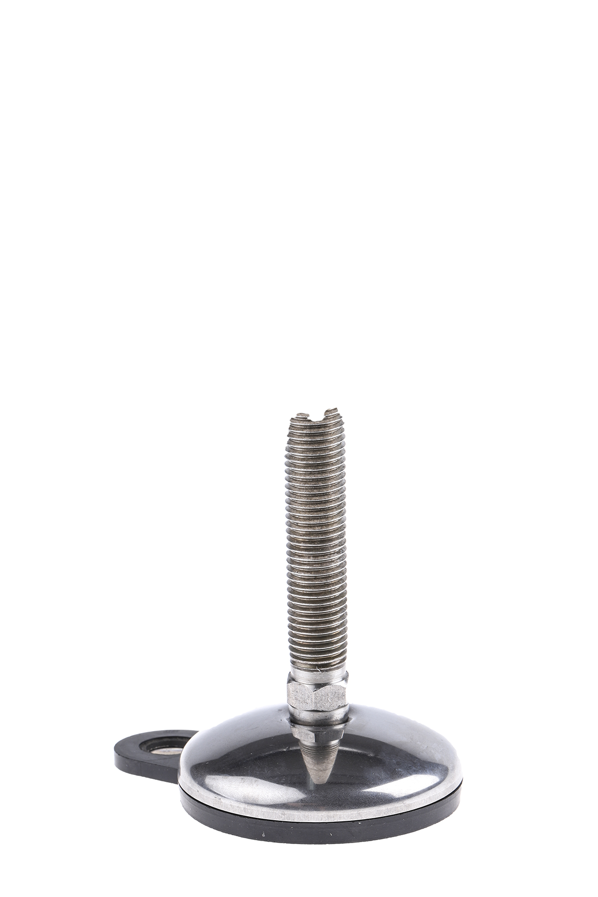 Nu-Tech Engineering M16 75mm Dia. Stainless Steel Adjustable Foot, 750kg Static Load Capacity 3.5° Tilt Angle
