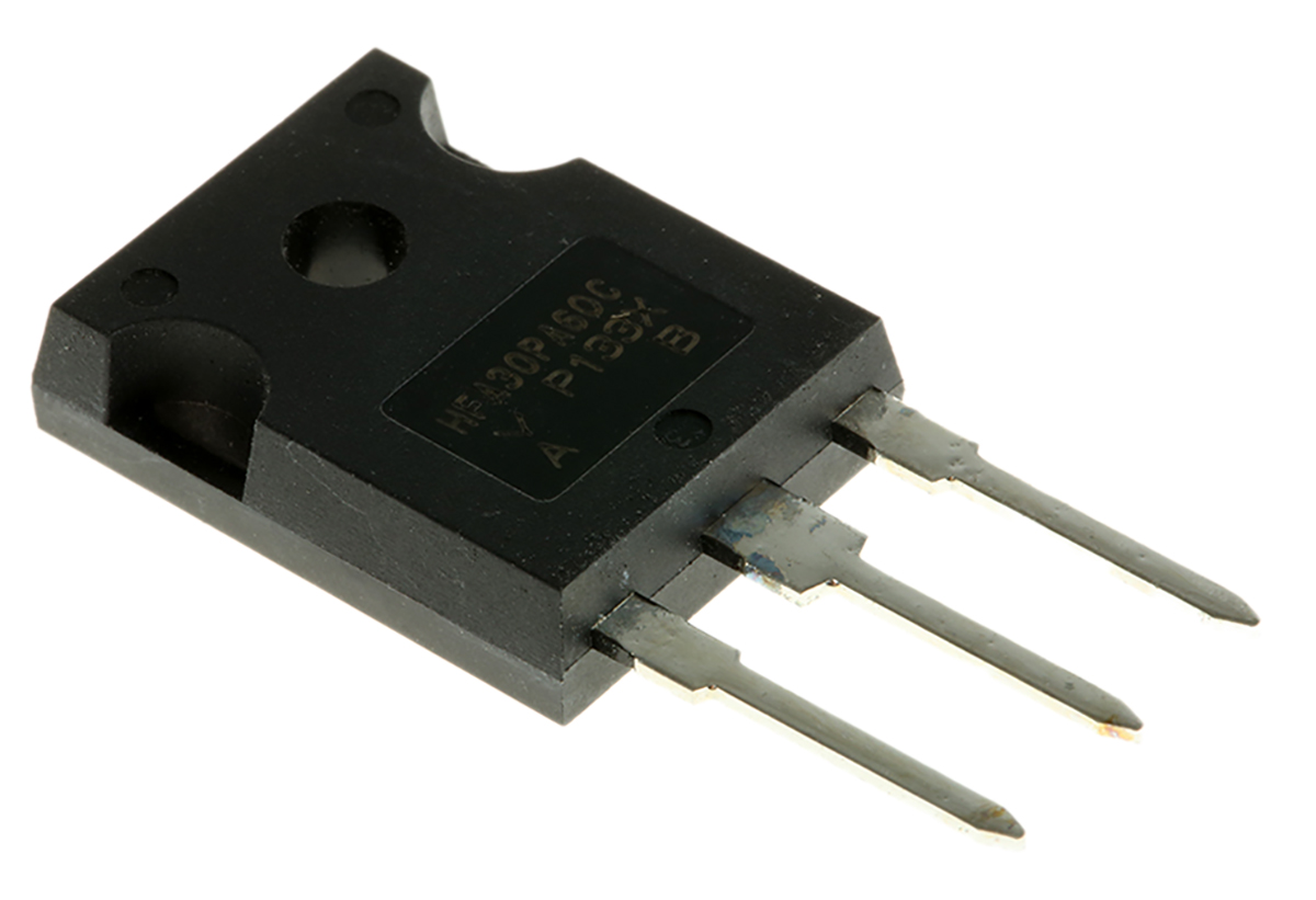 Vishay 600 V 30 A Diode Switching 3-Pin TO-247 VS-HFA30PA60C-N3