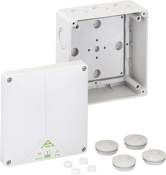 Spelsberg Polycarbonate Junction Box, IP65, 140 x 140 x 79mm
