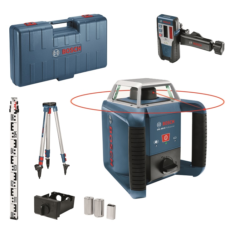 Bosch GRL 400 H Laser Colour Red 1 Line Rotary Laser