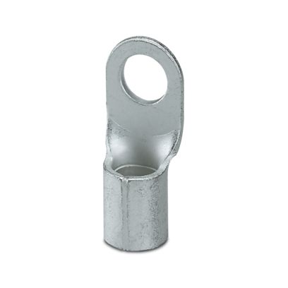 Phoenix Contact Uninsulated Ring Terminal, M6mm Stud Size, Silver