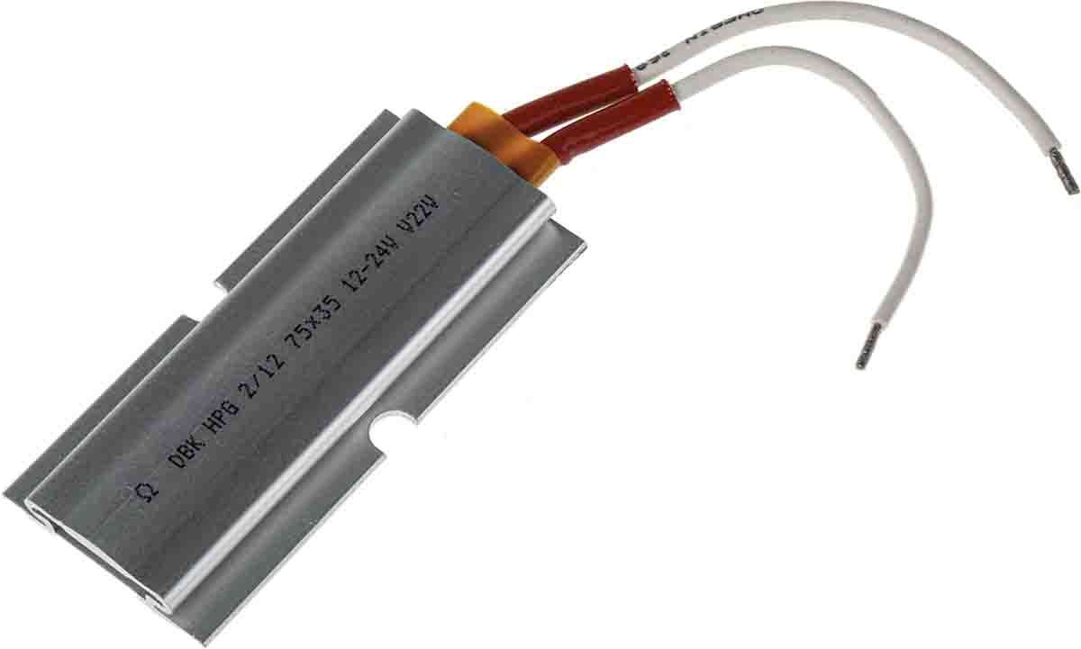 DBK Enclosures Heating Element, 7.5mm, 70 W, 12 → 30 V ac/dc