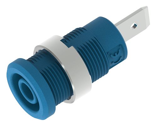 Electro PJP Blue Female Banana Socket, 4 mm Connector, Tab Termination, 36A, 1kV
