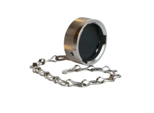 Souriau Sunbank by Eaton UTO Female Dust Cap, Shell Size 14 IP69K Rated, with Nickel Finish