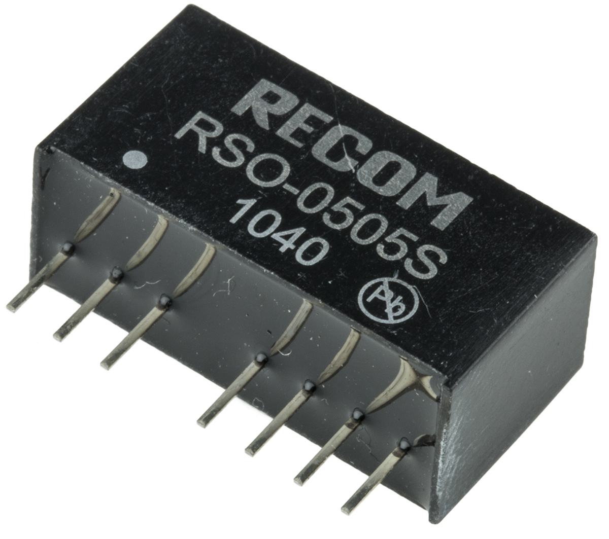 Recom RSO DC-DC Converter, 5V dc/ 200mA Output, 4.5 → 9 V dc Input, 1W, Through Hole, +85°C Max Temp -40°C Min