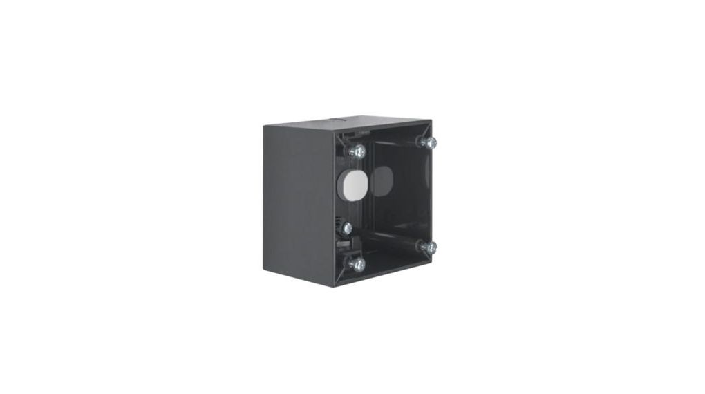 Berker INTEGRO Anthracite Grey Back Box, Wall Mount, 1 Gangs, 59.5 x 59.5mm