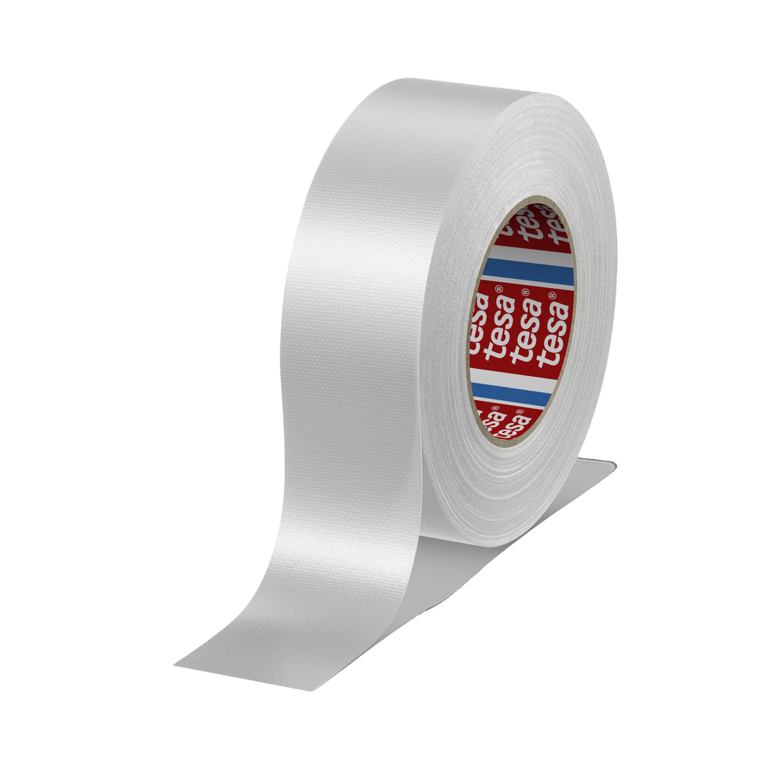 Tesa 4688 White PE Extruded Cloth Cloth Tape, 50mm x 50m