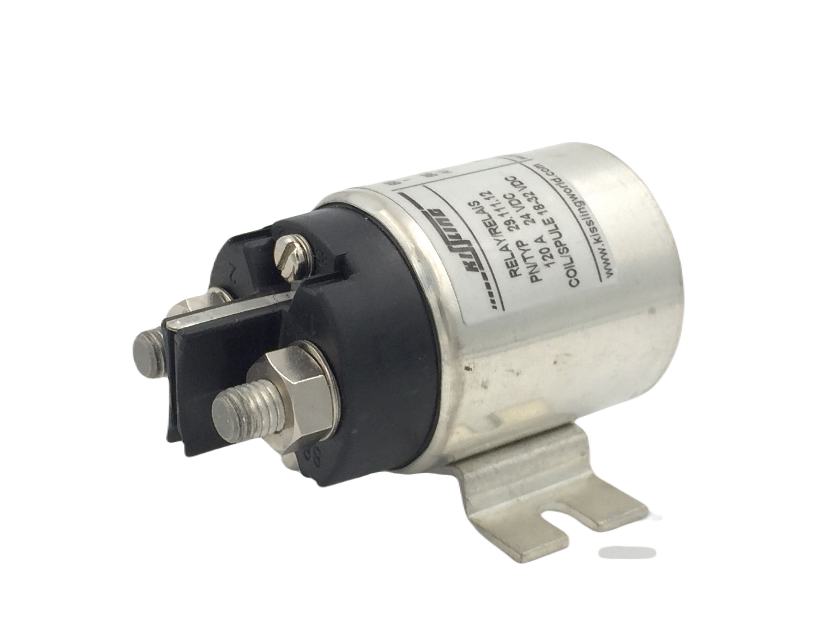 TE Connectivity Chassis Mount Power Relay, 24/28V Coil, 120A Switching Current, SPST-NO