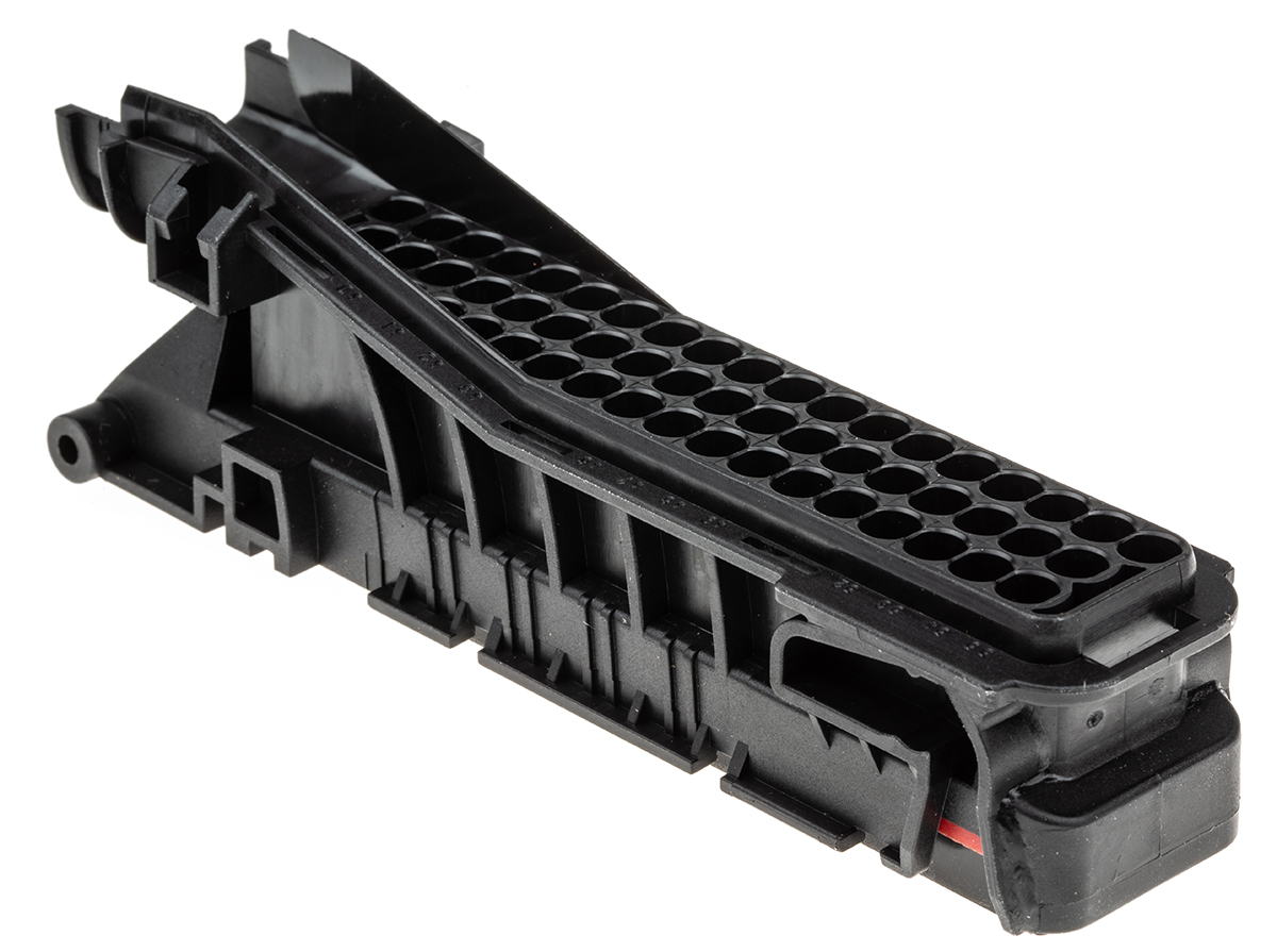 TE Connectivity, Junior Power Timer Automotive Connector Socket Black Plug-In 55 Way 828907-1