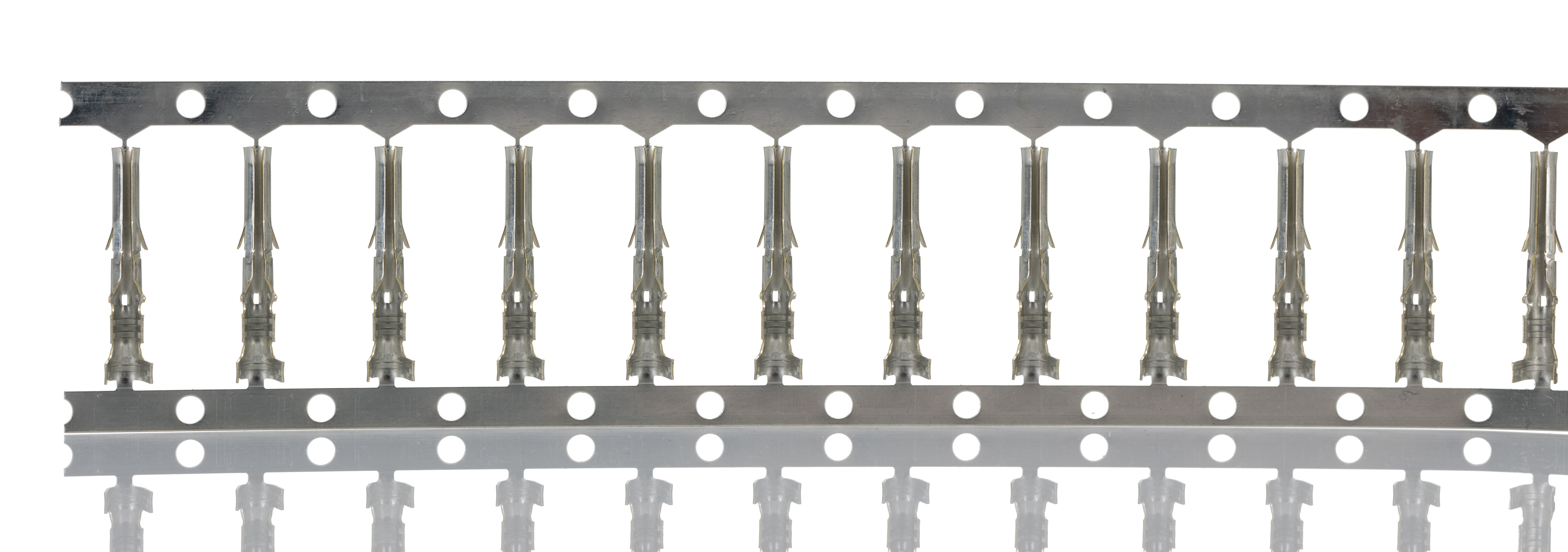 Molex STANDARD .062" Series Female Crimp Terminal, Crimp or Compression Termination, 24AWG Min, 18AWG Max