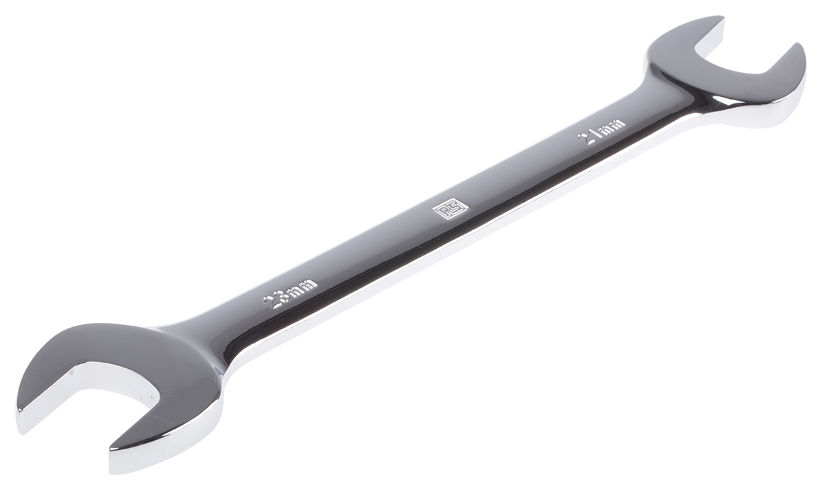 RS PRO Double Ended Open Spanner, 21mm, Metric, Double Ended