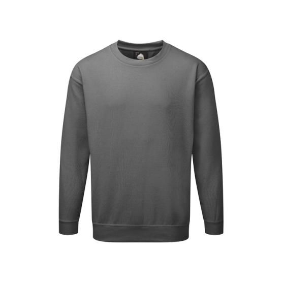 Orn Kite Premium Sweatshirt Graphite 35% Cotton, 65% Polyester Work Sweatshirt X Large