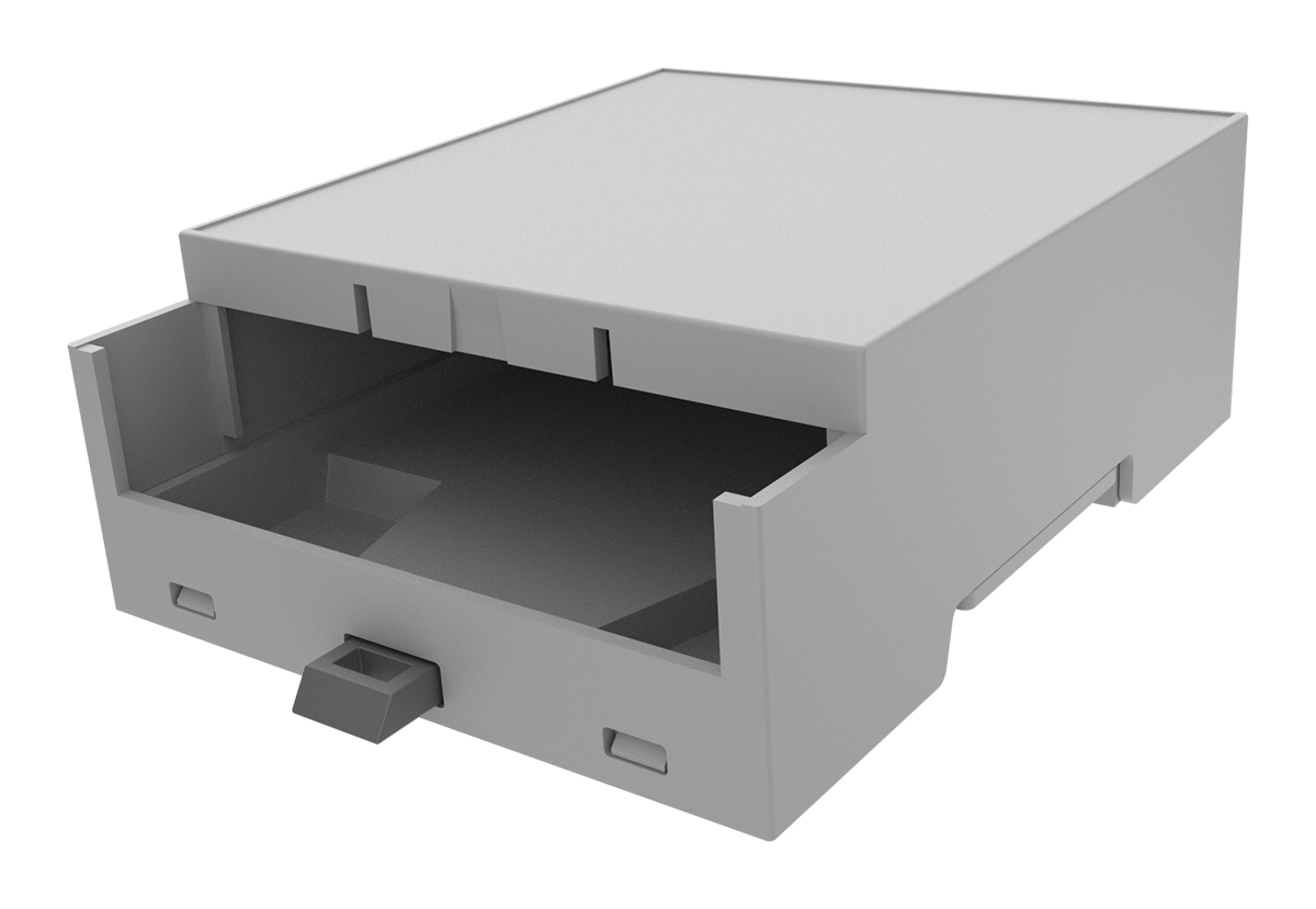 Italtronic DIN Rail Enclosure Enclosure Type 4M XTS Compact Series , 90 x 32.2mm, ABS DIN Rail Enclosure