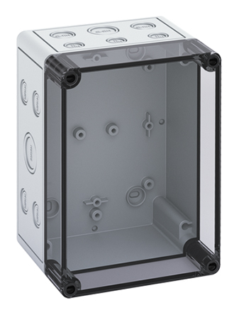 Spelsberg TK PC Series Grey Polycarbonate Enclosure, IP66, 111 x 180 x 130mm