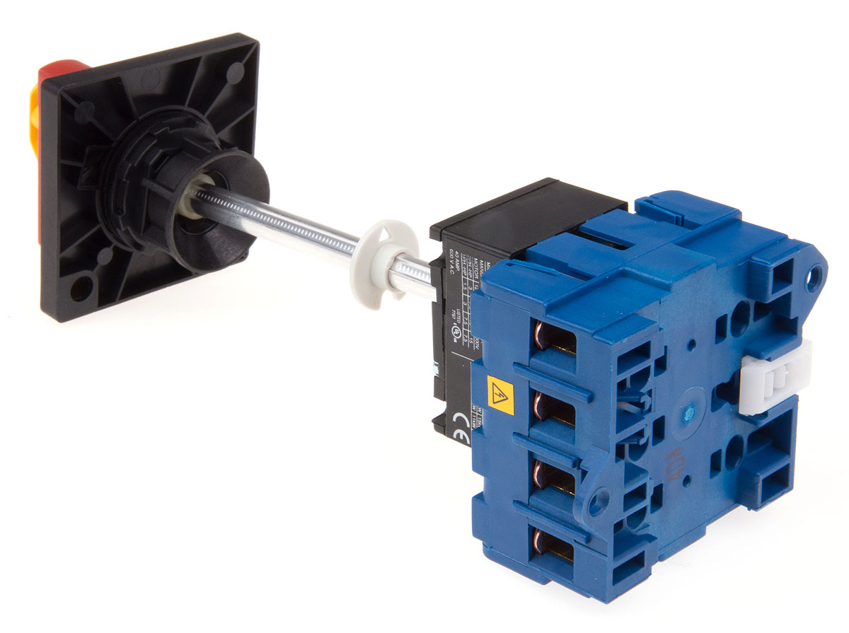 Kraus & Naimer 4P Pole Isolator Switch - 40A Maximum Current, 15kW Power Rating, IP65