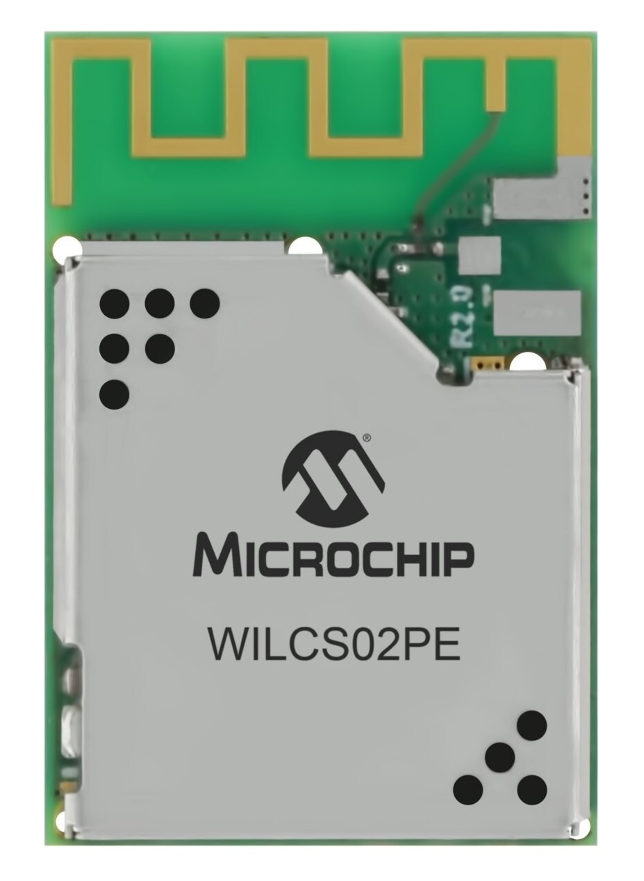Microchip WILCS02PE-I/100 3 → 3.6V WiFi Module, 802.11b/g/n