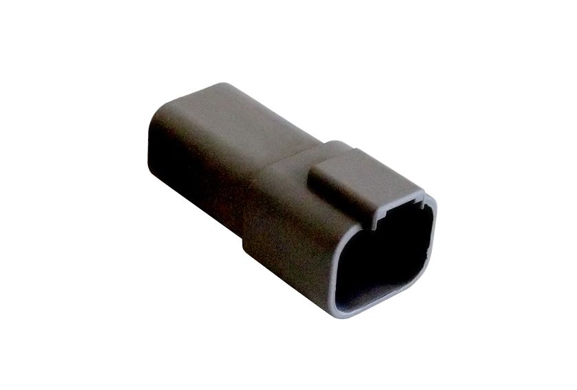Bulgin, PX0101 Connector Housing Socket 4 Way, Crimp Termination PX0101P04BK