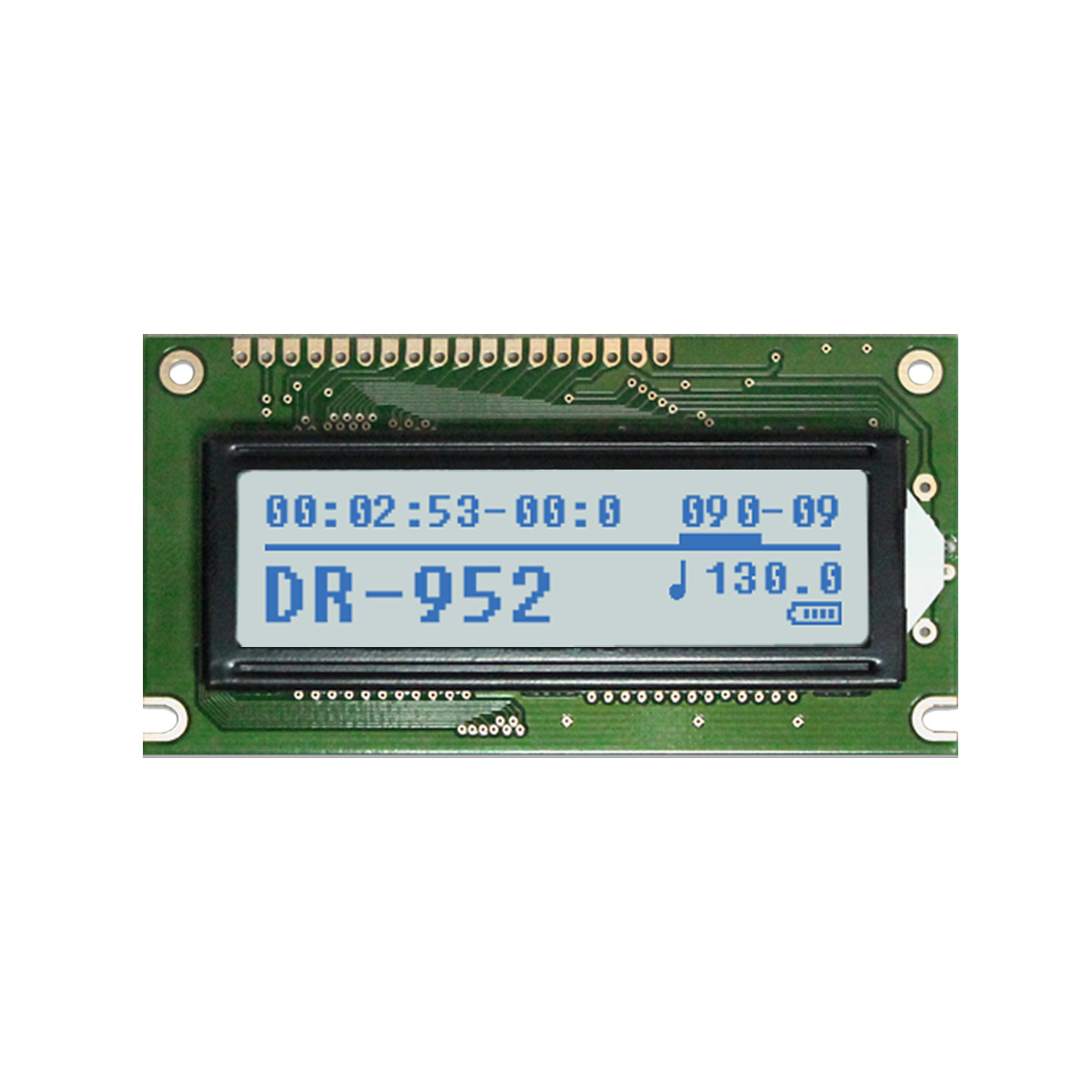 NEWHAVEN DISPLAY INTERNATIONAL NHD-12232AZ-FSW-GBW Graphic LCD Graphic Display, Blue on Grey, Transflective
