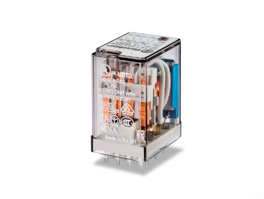 Finder PCB Mount Relay, 48V ac Coil, 7A Switching Current, 4PDT