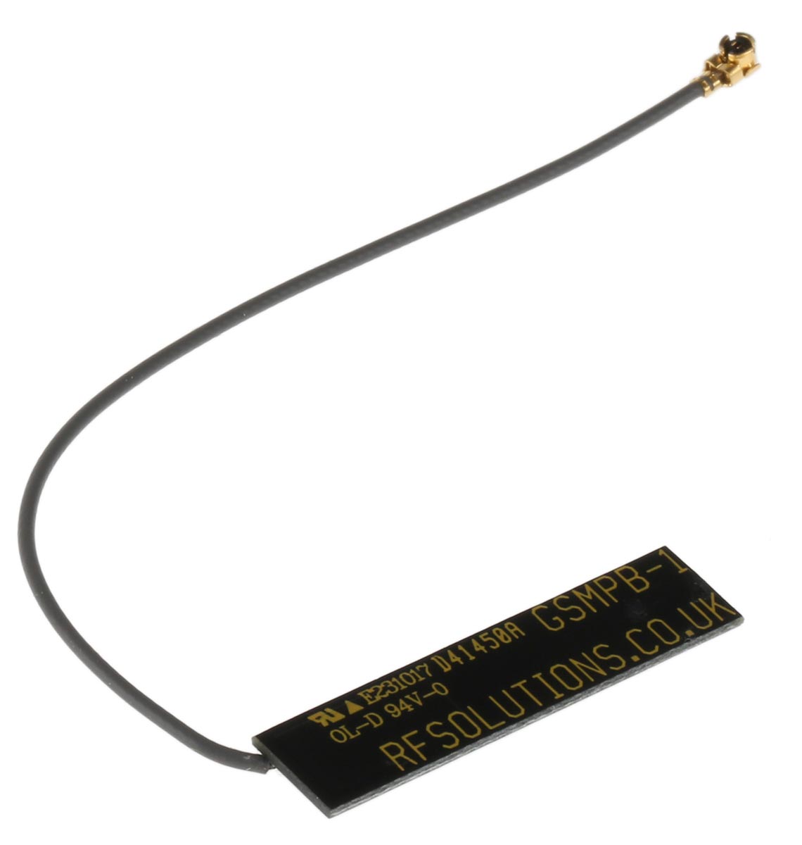 RF Solutions ANT-GSMMQB-UFL Square Omnidirectional Antenna with UFL Connector, 2G (GSM/GPRS)