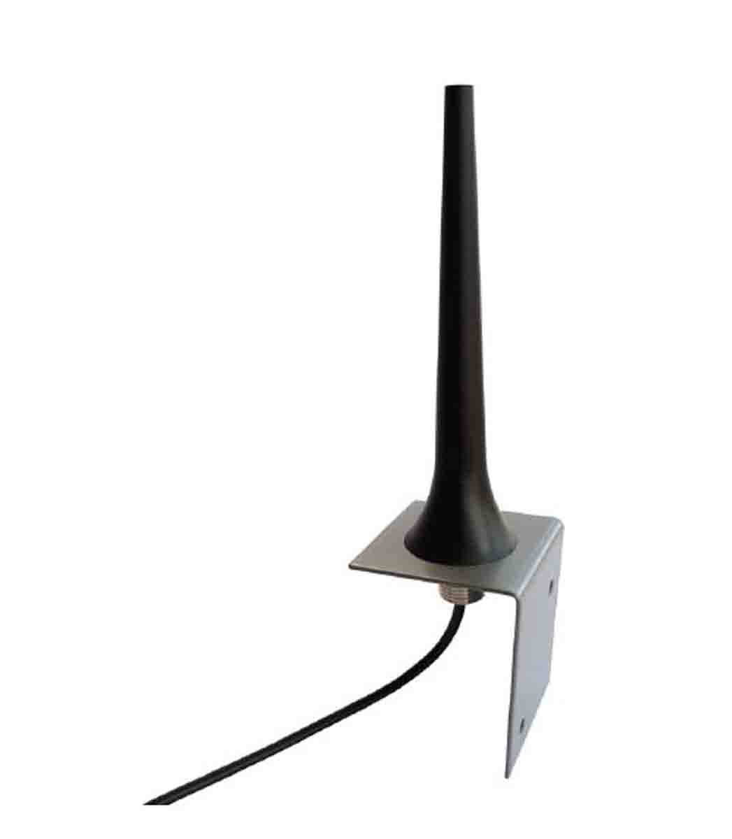 Siretta TANGO49/2.5M/SMAM/S/S/17 Whip Multiband Antenna with SMA Connector, 2G (GSM/GPRS), 3G (UTMS), 4G (LTE)